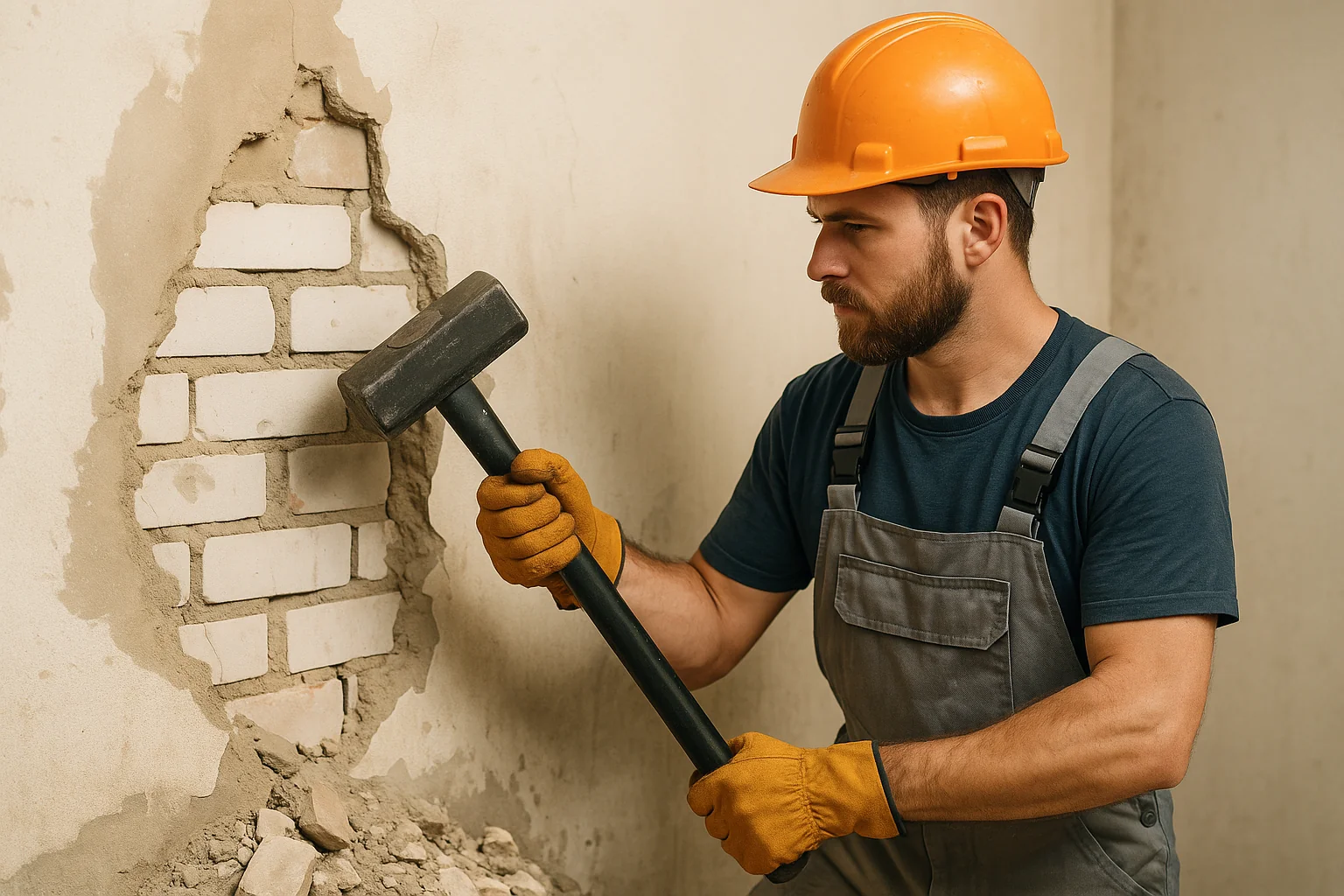 Service Démolition – illustration chantier